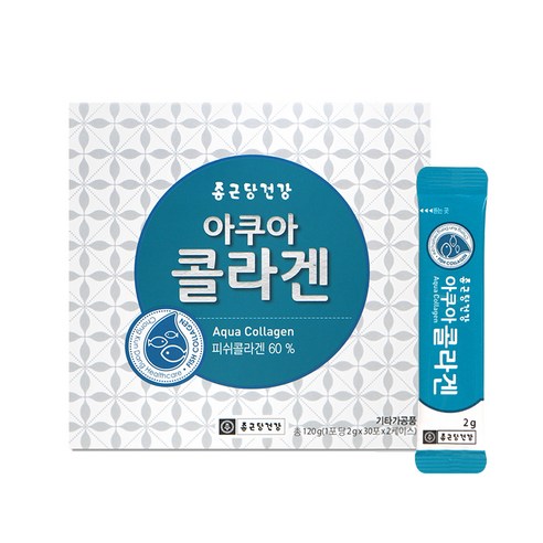 종근당건강 아쿠아 콜라겐 120g, 1개 맛있게 먹은 솔직 후기 썸네일