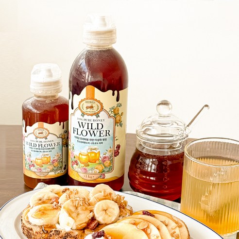 더해담 프리미엄 자연 야생화 벌꿀 500g, 1개 이미지 3