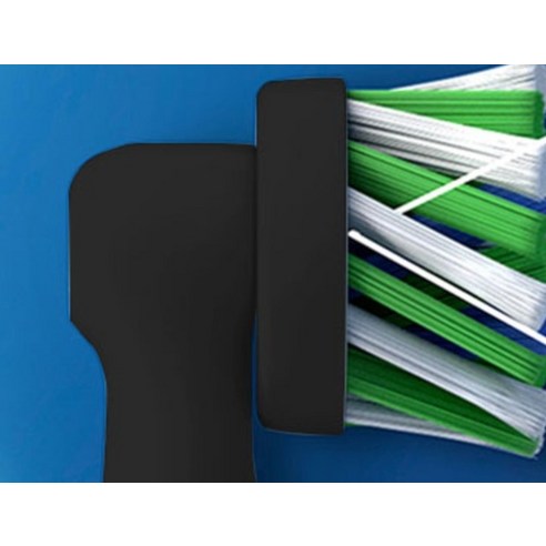 오랄비 정품 크로스액션 블랙 전동칫솔 리필모 2p 이미지 3