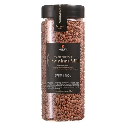 대현상회 프리미엄 잡곡 렌틸콩, 400g, 1개