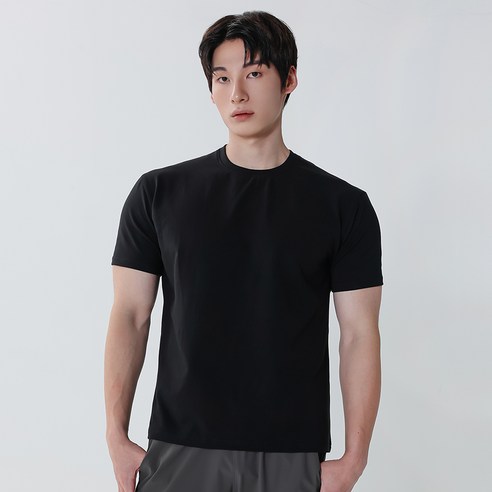 몰든 남성용 프리미엄 머슬핏 무지 티셔츠