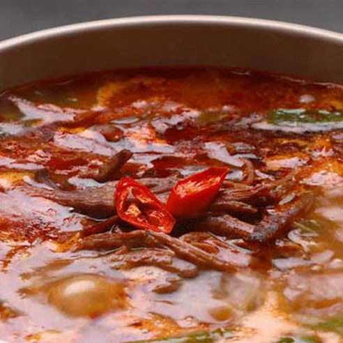 교동 육개장 조리 후 이미지