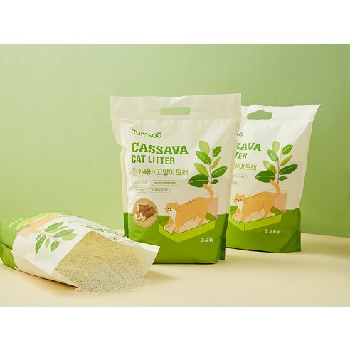 탐사 카사바 고양이 모래 솔직 후기 | 실사용자 리뷰 분석 - 상품 이미지 2