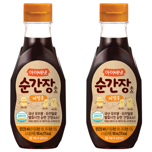 아이배냇 순간장 소스