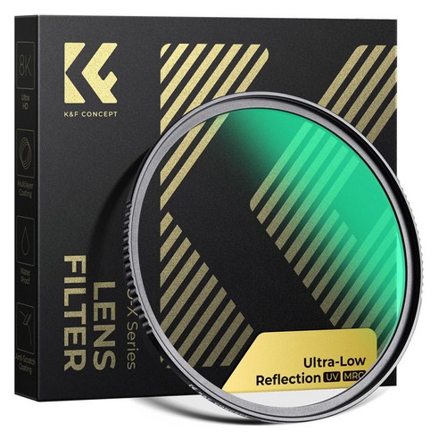 케이앤에프컨셉 NANO-X Ultra-Low Reflection 초저반사 필터 8K AGC Glass 82mm