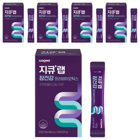 지큐랩 장건강 프리바이오틱스, 4g, 150개