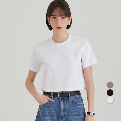 ELLE PARIS 여성용 통기성 세미 크롭 반팔 티셔츠 솔직 후기 | 실사용자 리뷰 분석 썸네일