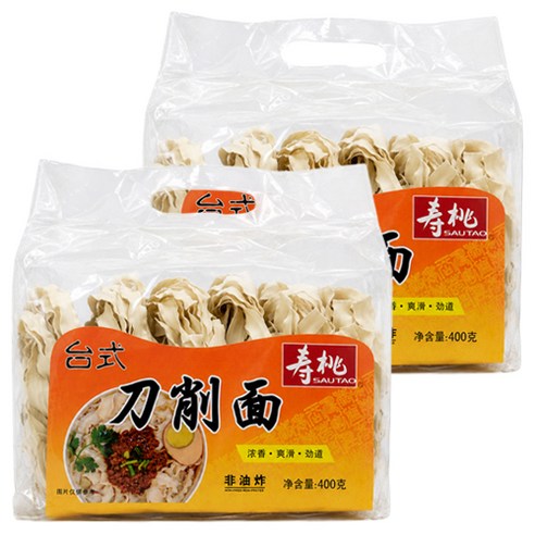 사우타오 도삭면, 400g, 2개