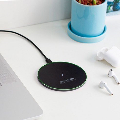 스카이 필 W2P 아이언+ 15W 고속 무선충전기 패드 SKY-W2P 이미지 4