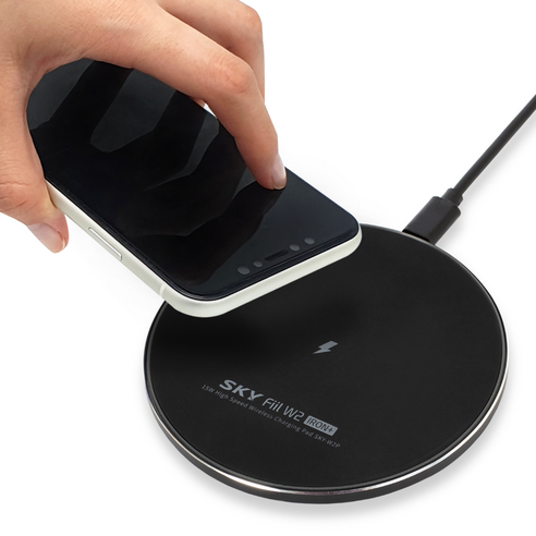 스카이 필 W2P 아이언+ 15W 고속 무선충전기 패드 SKY-W2P 이미지 3