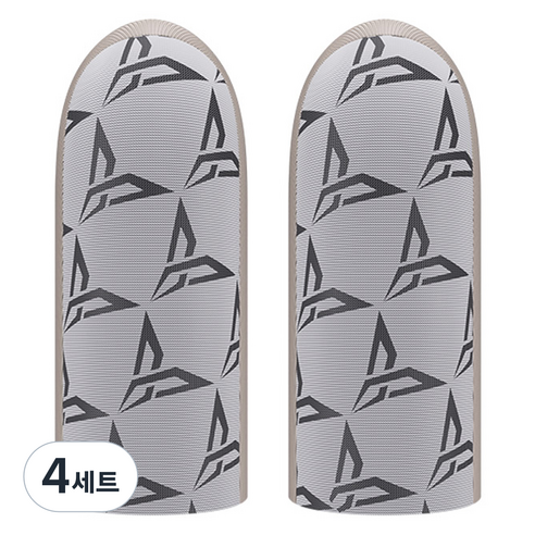 플라이디지 실버 P1 LITE 스마트폰 게이밍 터치 핑거 슬리브 세트, FLYSILVER P1 LITE, 4세트