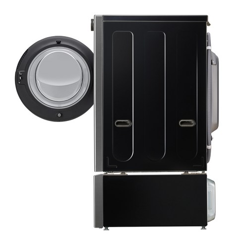 LG 트롬 워시콤보 상단 먼지 필터 슬라이딩 청소 방식