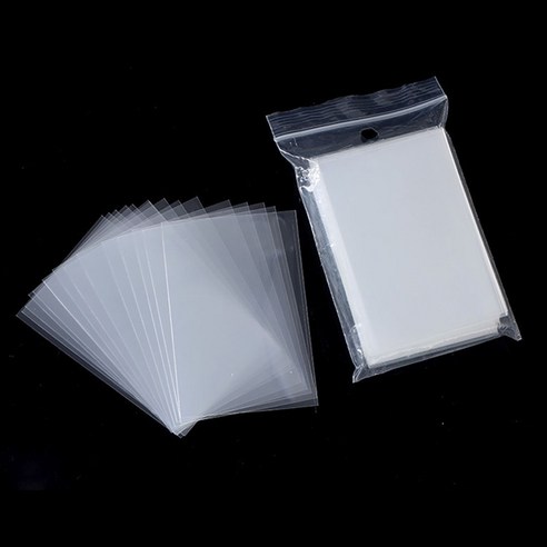 코히모 포토 카드 슬리브 58 x 89 mm, 투명, 200개