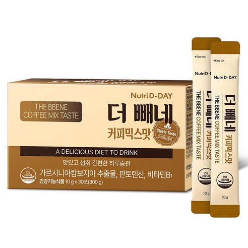 뉴트리디데이 더 빼네 커피믹스맛 30포 300g, 1개 맛있게 먹은 솔직 후기 썸네일