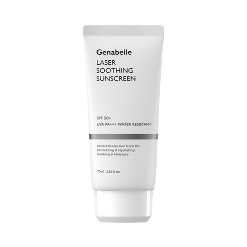 제나벨 피부 진정보습 혼합자차 레이저 수딩 선크림 SPF50+ PA+++, 70ml, 1개