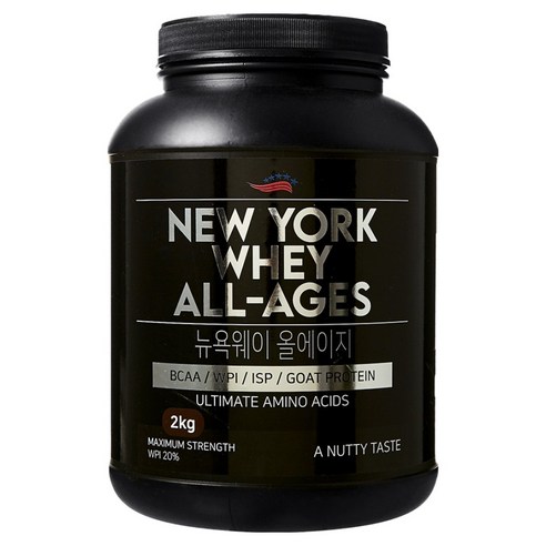 뉴욕웨이 올에이지 곡물맛 단백질 보충제 쉐이크, 1개, 2kg