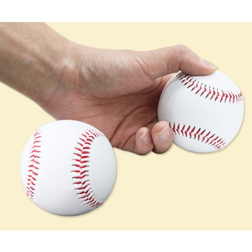 마메 야구 캐치볼 우투 글러브 2p + 야구공 2p 이미지 4