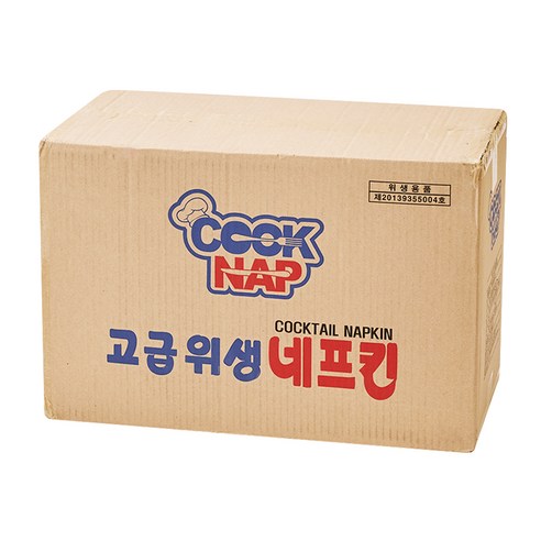 윤성냅킨 무지 칵테일냅킨, 갈색, 1개, 8000개입