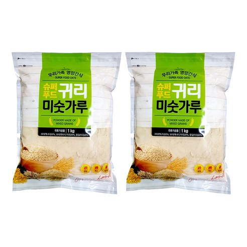 대주식품 슈퍼푸드 귀리 미숫가루 1kg, 2개 솔직 후기 | 실사용자 리뷰 분석 - 상품 이미지 1