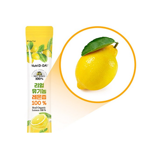 뉴트리디데이 리얼 유기농 레몬즙 14p 280g, 3개 이미지 3