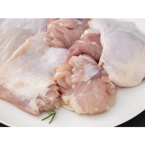 하림 자연실록 무항생제 인증 닭다리살 정육 (냉장), 350g, 2팩 후기 분석 - 닭다리살의 탄력 있는 육질