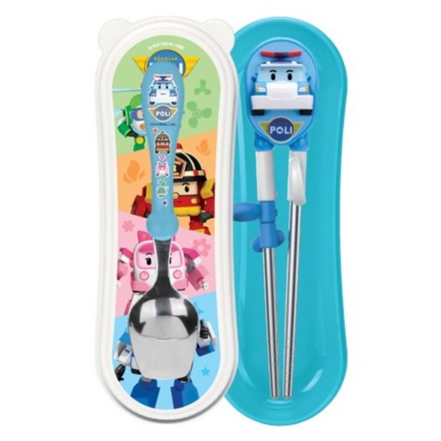 에디슨 아동용 폴리 이지 스텐 수저 케이스 세트 오른손용 육아맘 솔직 후기 | 실사용 리뷰 - 상품 이미지 2