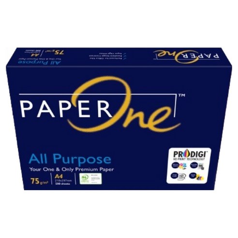 페이퍼원 올퍼포즈 75g 500p, A4, 1개