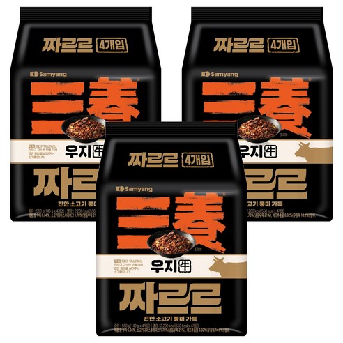 삼양 짜르르 140g, 12개