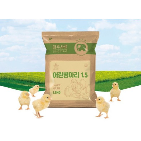 대주 어린병아리 6주령 또는 10주령 이전 산란계 전용 사료 이미지 2