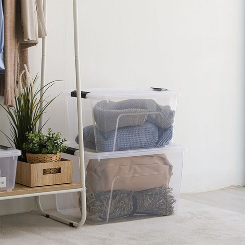 아이리스 리빙박스 DDTB 후기 분석 - 투명도 비교