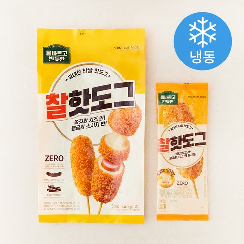 올반 찰핫도그 (냉동), 80g, 5개입, 1개