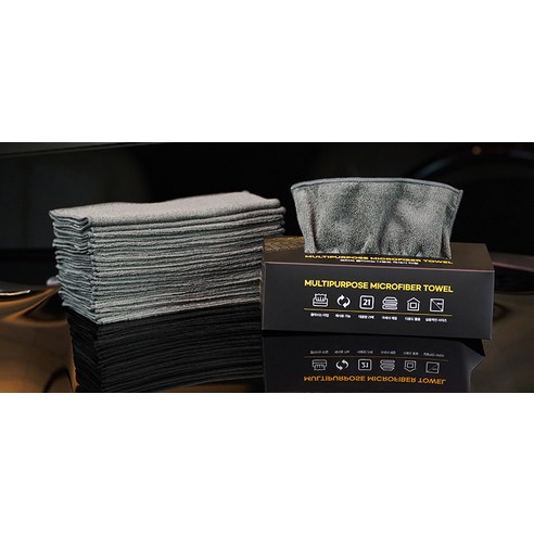 모터브 차량용 뽑아쓰는 다용도 극세사 타월 21p 이미지 2