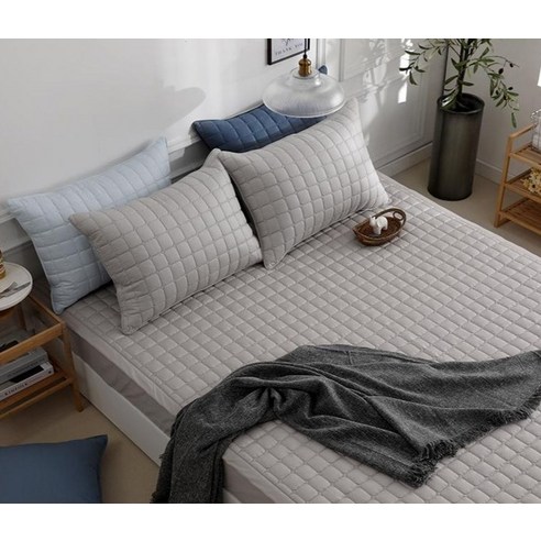 편안한 잠을 위한 필수품, 세라지오 순면 누빔 밴딩형 침대패드