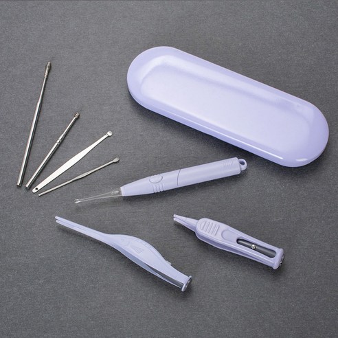 비타할로 LED 이어클리너 퍼플 7종 세트 이미지 2