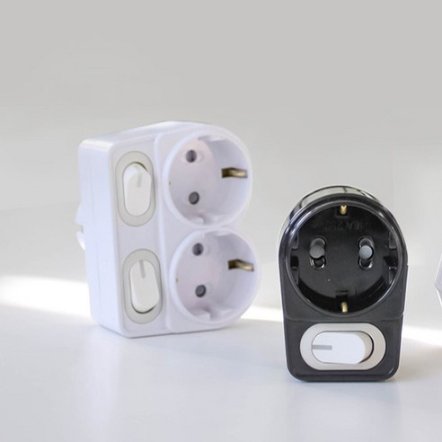 에코파워탭 국내 제조 LED 절전형 L자형 멀티탭 2구 EPM-402L 이미지 4