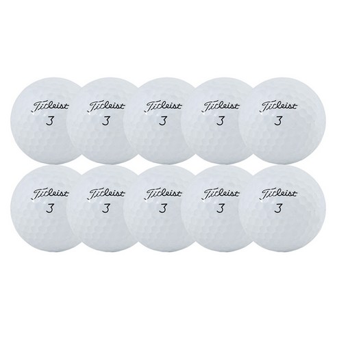 타이틀리스트 PRO V1 로스트볼 특A+ 42.67mm, 화이트, 1개입, 10개