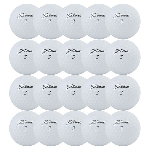 타이틀리스트 PRO V1 로스트볼 특A+ 42.67mm, 화이트, 1개입, 20개