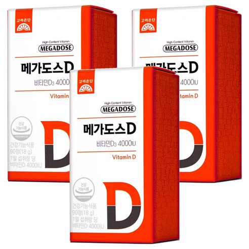 메가도스 D 비타민D3 4000IU