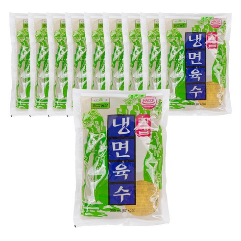 더 이상 여름 더위에 집 냉면 포기하지 마세요 냉면육수