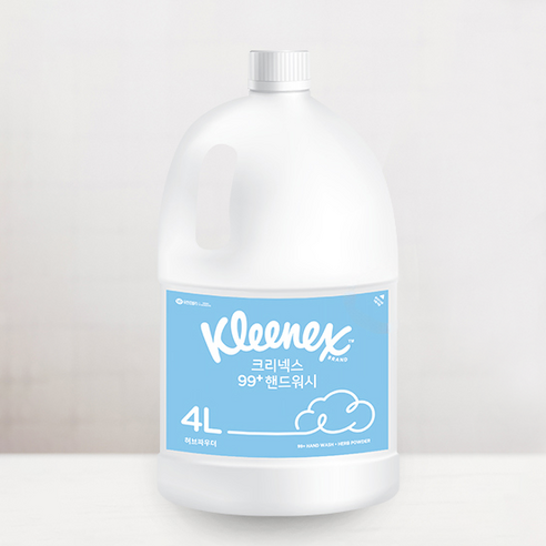 크리넥스 99 플러스 핸드워시 리필 허브파우더 후기 분석 - 제형 및 거품 텍스처