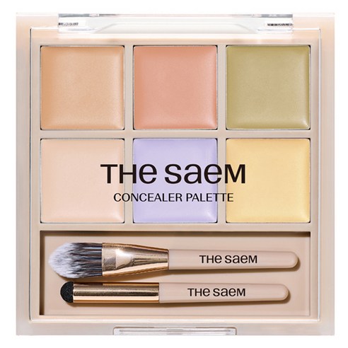 더샘 커버 퍼펙션 컨실러 팔레트 6g, 01 커버 앤 코렉..., 1개