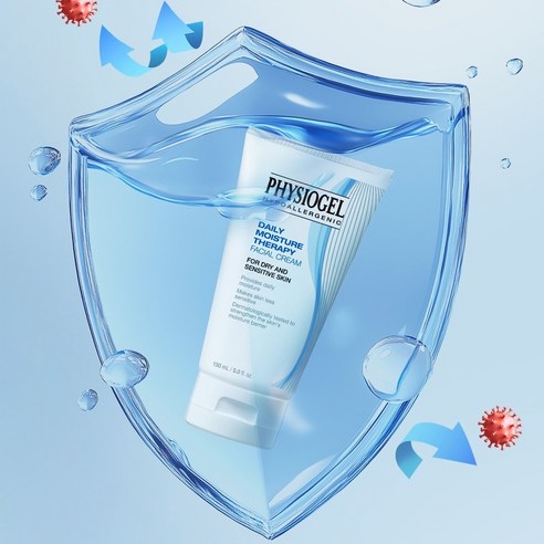 피지오겔 데일리 모이스쳐 테라피 페이셜 크림, 75ml, 1개 후기 분석 - 제형 발림성 테스트