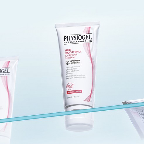 피지오겔 레드 수딩 AI 리페어 크림, 100ml, 1개 후기 분석 - 넉넉한 유통기한 확인