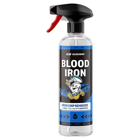 글로스브로 블러드아이언 차량용 철분제거제, 500ml, 1개