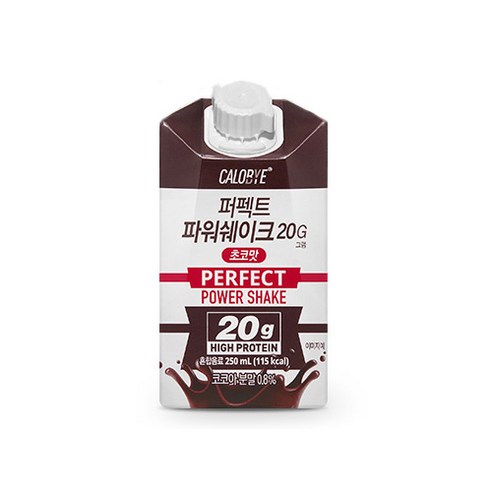 칼로바이 퍼펙트 파워쉐이크 초코맛 20g 250ml, 24개 이미지 2