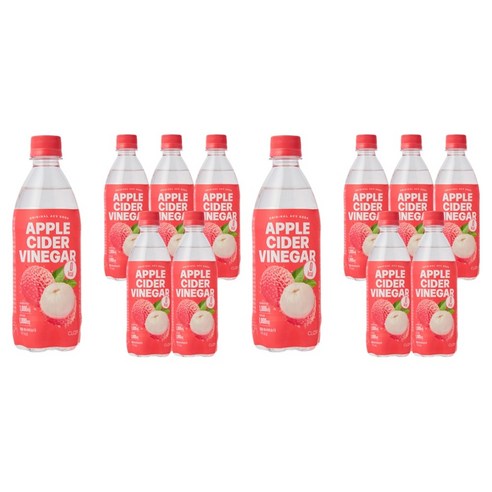 클룹 애사비 리치 제로 탄산음료, 12개, 500ml