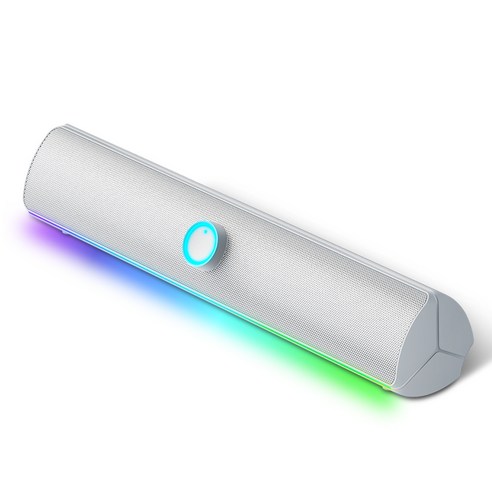 조이트론 USB 사운드바 블루투스 겸용 컴퓨터 PC 스피커, 화이트, JBS70