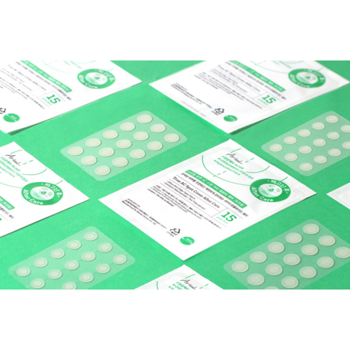 아리얼 트루 AC 스팟 커버 듀오 패치 짜기 전 + 짜고난 후 세트 이미지 3