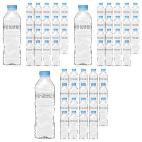 동원샘물 무라벨, 500ml, 60개