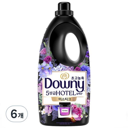 다우니 초고농축 호텔 컬렉션 섬유유연제 미스티크 본품 1.05L × 3개